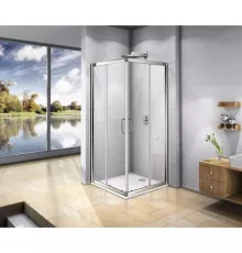 Душевой уголок 80х80 см Good Door Neo CR-80-C-CH прозрачное