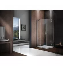 Душевой уголок 100х100 см Good Door Saturn CR-100-C-CH прозрачное