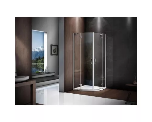 Приобрести Душевой уголок 90х90 см Good Door Saturn R-90-C-CH прозрачное в магазине сантехники Santeh-Crystal.ru