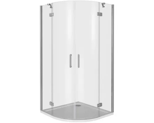 Приобрести Душевой уголок 90х90 см Good Door Saturn R-90-C-CH прозрачное в магазине сантехники Santeh-Crystal.ru