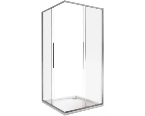 Заказать Душевой уголок 100х100 см Good Door Idea CR-100-C-CH прозрачное в магазине сантехники Santeh-Crystal.ru