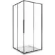 Приобрести Душевой уголок 100х100 см Good Door Idea CR-100-C-B прозрачное в магазине сантехники Santeh-Crystal.ru