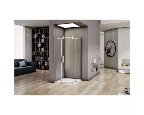 Купить Душевой уголок 100х100 см Good Door Altair R-100-C-CH прозрачное в магазине сантехники Santeh-Crystal.ru