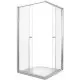 Купить Душевой уголок 100х100 см Good Door Lira CR-100-C-CH прозрачное в магазине сантехники Santeh-Crystal.ru