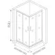 Купить Душевой уголок 100х100 см Good Door Lira CR-100-C-CH прозрачное в магазине сантехники Santeh-Crystal.ru
