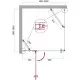 Приобрести Душевой уголок 100х100 см BelBagno Kraft KRAFT-A-12-100-C-Cr-L прозрачное в магазине сантехники Santeh-Crystal.ru