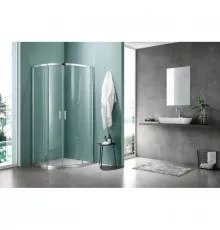 Душевой уголок 90х90 см Aquatek AQ ARI RO 09020CH прозрачное