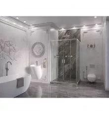 Душевой уголок 150х70 см Ambassador Forsa 17021110AX-70AX прозрачное