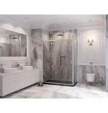 Душевой уголок 160х120 см Ambassador Forsa 17021122AX-120AX прозрачное