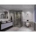 Душевой уголок 100х80 см Ambassador Forsa 17021216AB-80AB прозрачное