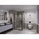 Душевой уголок 120х120 см Ambassador Forsa 17021218AB-120AB прозрачное