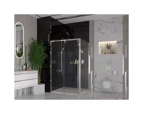 Купить Боковая стенка 110 см Ambassador Intense 110IX прозрачное в магазине сантехники Santeh-Crystal.ru