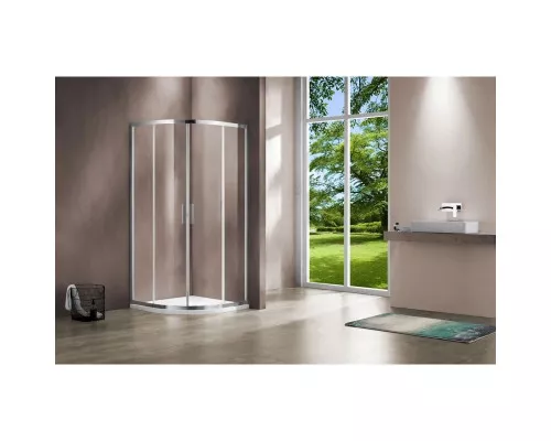 Купить Душевой уголок 80х80 см Vincea Garda VSQ-1G800CL прозрачное в магазине сантехники Santeh-Crystal.ru