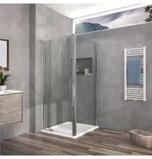 Душевой уголок 68,6-78,6х90 см Vincea Intra VSR-1I708090CL прозрачное