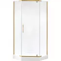 Душевой уголок 100х100 см Niagara NG-6434-08GOLD прозрачное