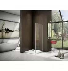 Боковая стенка 90 см Good Door Latte SP-90-C-WE прозрачное