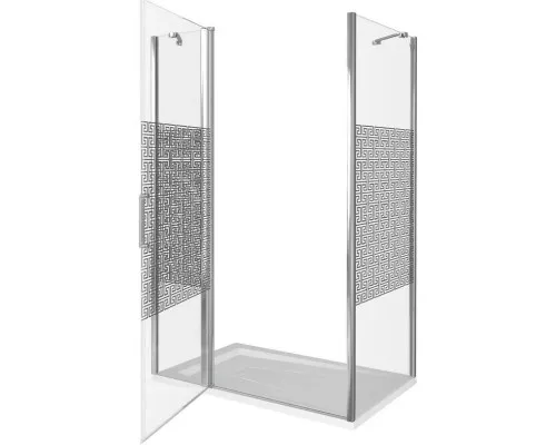 Заказать Боковая стенка 80 см Good Door Fantasy SP-80-F-CH прозрачный с рисунком в магазине сантехники Santeh-Crystal.ru