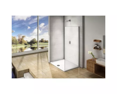 Купить Боковая стенка 80 см Good Door Orion SP-80-G-CH grape в магазине сантехники Santeh-Crystal.ru