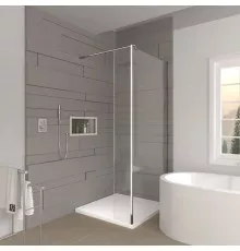 Неподвижная перегородка 90 см Veconi Korato KR73-90-01-19C1 прозрачное