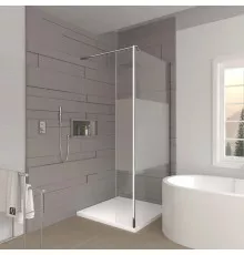 Неподвижная перегородка 90 см Veconi Korato KR73-90-04-19C1 Frost Line