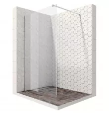 Неподвижная перегородка 120х200 см Ambassador Walk-in 15031104 прозрачное