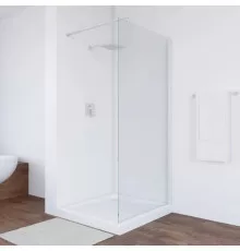 Неподвижная перегородка 86х189 см Vegas Glass EAF 86 01 01 прозрачное