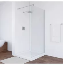 Неподвижная перегородка 86х189 см Vegas Glass EAF 86 07 01 прозрачное