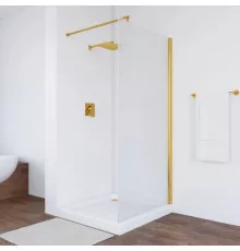 Неподвижная перегородка 96х189 см Vegas Glass EAF 96 09 10 сатин