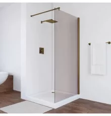 Неподвижная перегородка 106х189 см Vegas Glass EAF 106 05 05 бронза