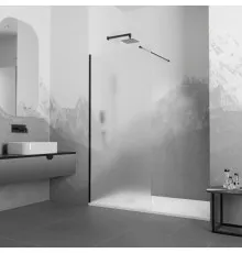 Неподвижная перегородка 100 см RGW WA-010B Walk-in 351001010-24 матовое