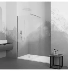 Неподвижная перегородка 60 см RGW WA-002 Walk-in 35100206-11 прозрачное