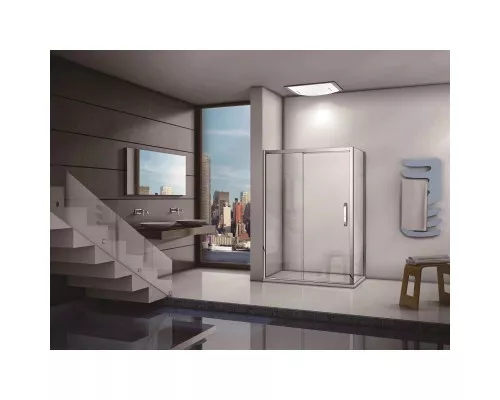 Приобрести Боковая стенка 100 см Good Door Antares SP-100-C-CH прозрачное в магазине сантехники Santeh-Crystal.ru