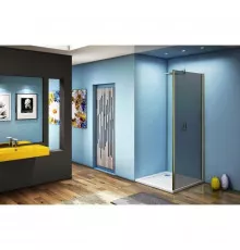 Боковая стенка 80 см Good Door Jazz SP-80-B-BR тонированное