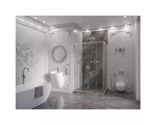 Заказать Боковая стенка 110 см Ambassador Forsa 110AX прозрачное в магазине сантехники Santeh-Crystal.ru