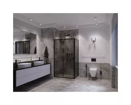 Купить Боковая стенка 110 см Ambassador Forsa 110ABB тонированное в магазине сантехники Santeh-Crystal.ru