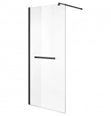 Неподвижная перегородка 110 см Niagara NG-681-11BLACK прозрачное