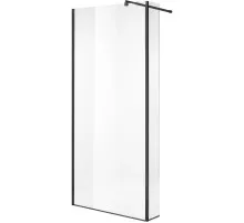 Неподвижная перегородка 120 см Niagara NG-684-12BLACK прозрачное