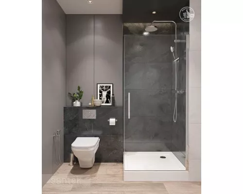 Приобрести Акриловый поддон 90x90 см Santek Палермо 1.WH30.2.476 в магазине сантехники Santeh-Crystal.ru