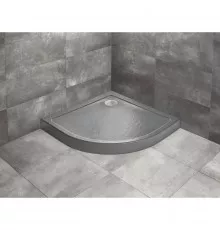 Акриловый поддон 80x80 см Radaway Doros A Compact Stone Anthracite SDRA8080-05-64S
