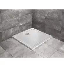 Акриловый поддон 90x90 см Radaway Doros C Stone White SDRC9090-01-04S