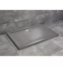 Акриловый поддон 90x80 см Radaway Doros D Stone Anthracite SDRD9080-01-64S