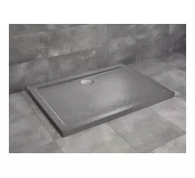 Акриловый поддон 100x80 см Radaway Doros D Stone Anthracite SDRD1080-01-64S