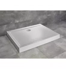 Акриловый поддон 90x80 см Radaway Doros D Compact Stone White SDRD9080-05-04S