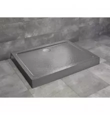Акриловый поддон 100x90 см Radaway Doros D Compact Stone Anthracite SDRD1090-05-64S