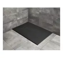 Поддон из литого мрамора 180x80 см Radaway Kyntos F Black HKF18080-54