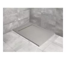 Поддон из литого мрамора 100x70 см Radaway Teos F Cemento HTF10070-74