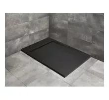 Поддон из литого мрамора 130x90 см Radaway Teos F Black HTF13090-54