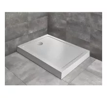 Акриловый поддон 100x70 см Radaway Doros F Compact Stone White SDRFP1070-05-04S