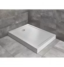 Акриловый поддон 120x80 см Radaway Doros F Compact Stone White SDRFP1280-05-04S