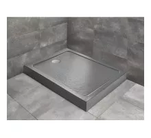Акриловый поддон 120x90 см Radaway Doros F Compact Stone Anthracite SDRFP1290-05-64S